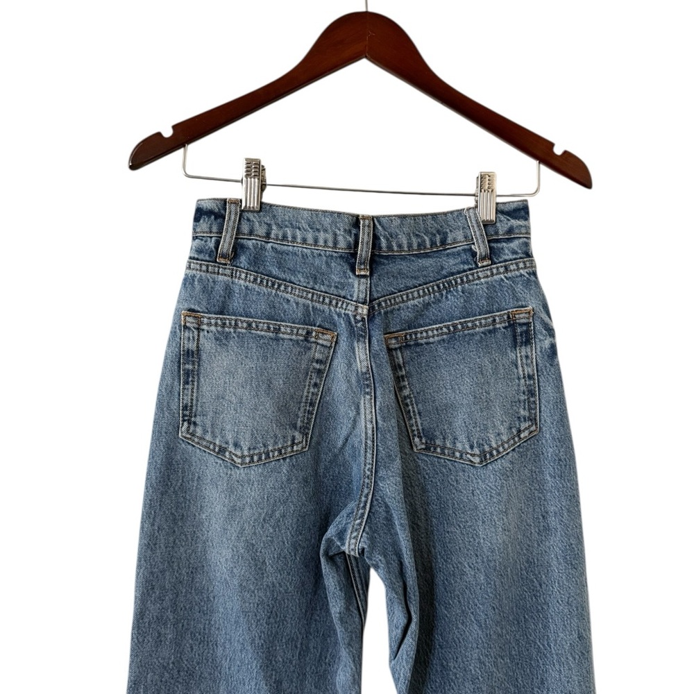 REFORMATION Wilder High Rise Ankle Wide Leg Dillon Jeans - Picture 4 of 8